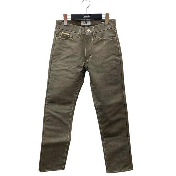 【値下げ】Eytys×cypre cypress Wet コーティング加工 パンツ カーキ (EC)