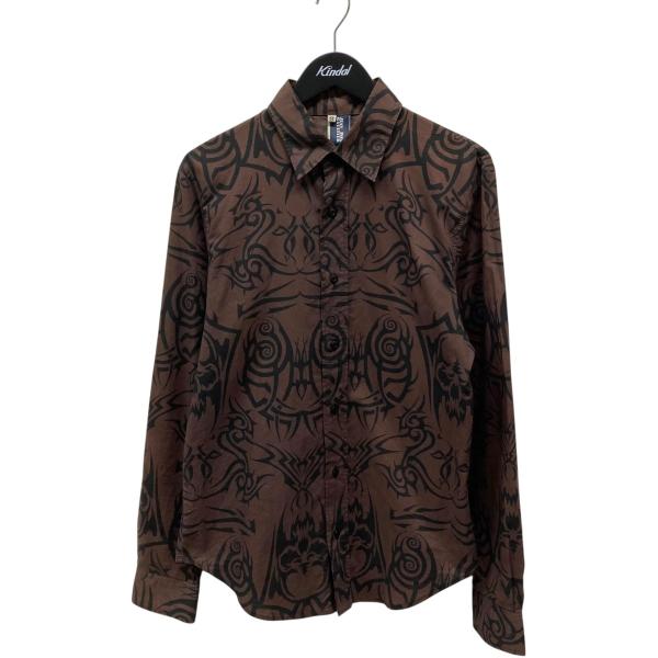 ジャンポールゴルチェ Jean Paul GAULTIER 長袖シャツ 0806 ブラウン サイズ：...