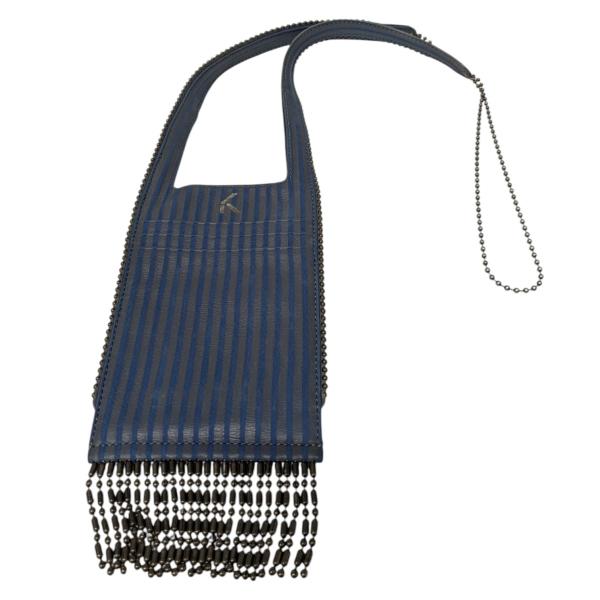 【値下げ】ecco．kollektive ショルダーバッグ ブルー×グレー (EC)