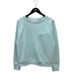 エムエーエスユー MASU BOAT NECK SWEAT SHIRT クルーネックスウェットトレーナー M25K6CS001 スカイブルー サイズ：