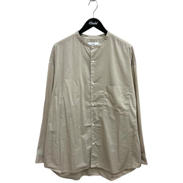 グラフペーパー Graphpaper 長袖シャツ GM203-50111B ベージュ サイズ：Fre...