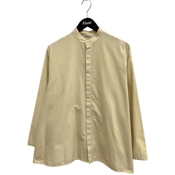 オーラリー AURALEE 21SS WASHED FINX TWILL KAFTAN SHIRTS...