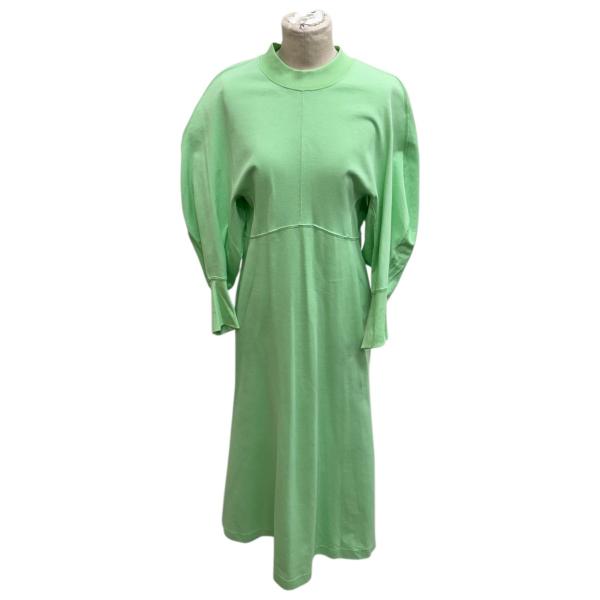 マメクロゴウチ mame kurogouchi ワンピース MM25SS-JS001 黄緑 サイズ：...