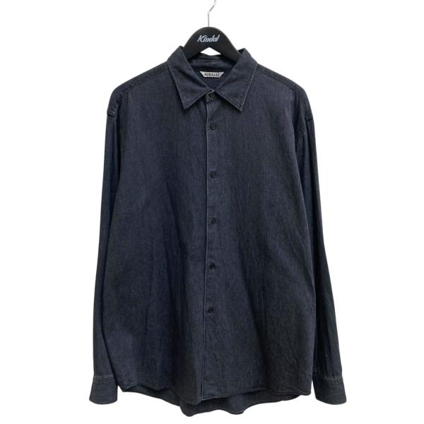 オーラリー AURALEE 24SS EDIFICE別注 SELVEDGE LIGHT DENIM ...