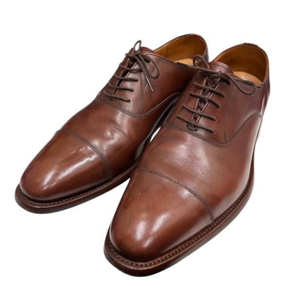 【値下げ】SCOTCH GRAIN レザーシューズ HA-9046 ブラウン サイズ：25.5cm ...