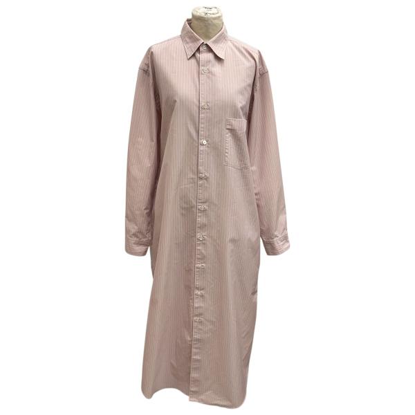オーラリー AURALEE シャツワンピース A23SD06PS ピンク サイズ：1
