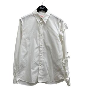 エムエーエスユー MASU 長袖シャツ M25K6SH002 ホワイト サイズ：46