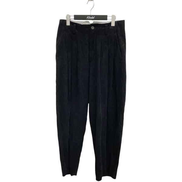 カームレンス calmlence Triple Pleated Wide Corduroy コーデュ...
