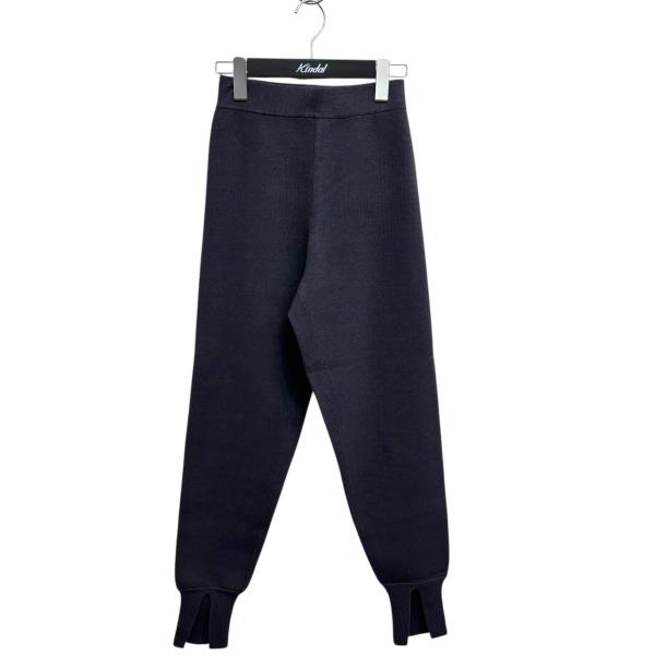 ローブ ブラン laube blanc GORE−TEX ニットパンツ グレー サイズ：F