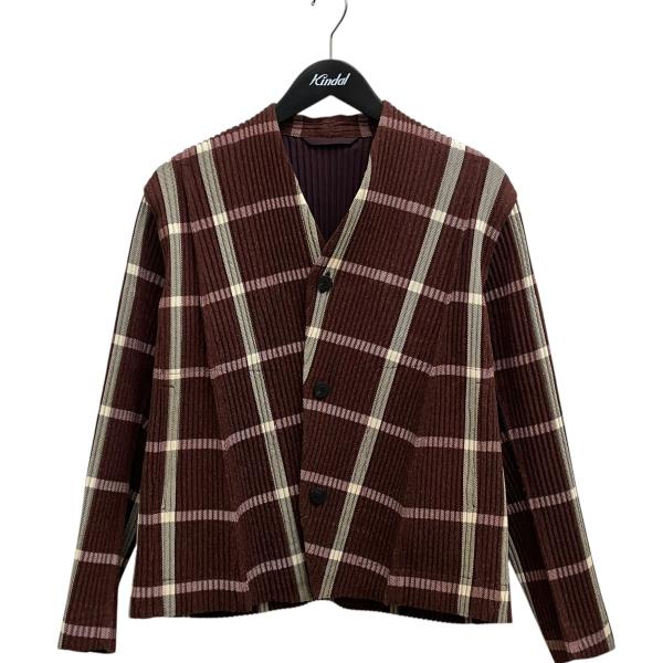 【値下げ】HOMME PLISSE ISSEY MIYAKE プリーツジャケット HP23FD305...