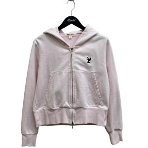 エムエーエスユー MASU 23AW ANGEL ZIP-UP HOODIE パーカー MFFW-CS0423 ピンク×ネイビー サイズ：44