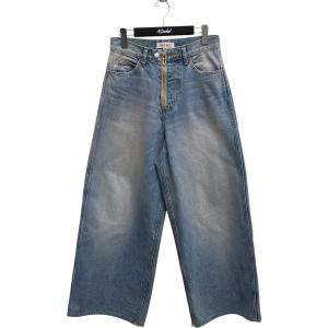 エムエーエスユー MASU デニムパンツ MBSS-PT0424 ブルー×オレンジ サイズ：44