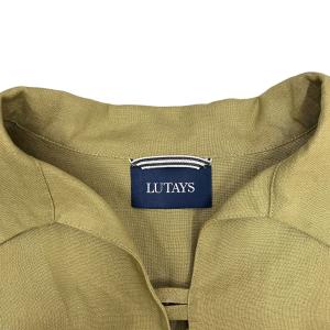 【値下げ】LUTAYS リネンスモックシャツ ...の詳細画像4