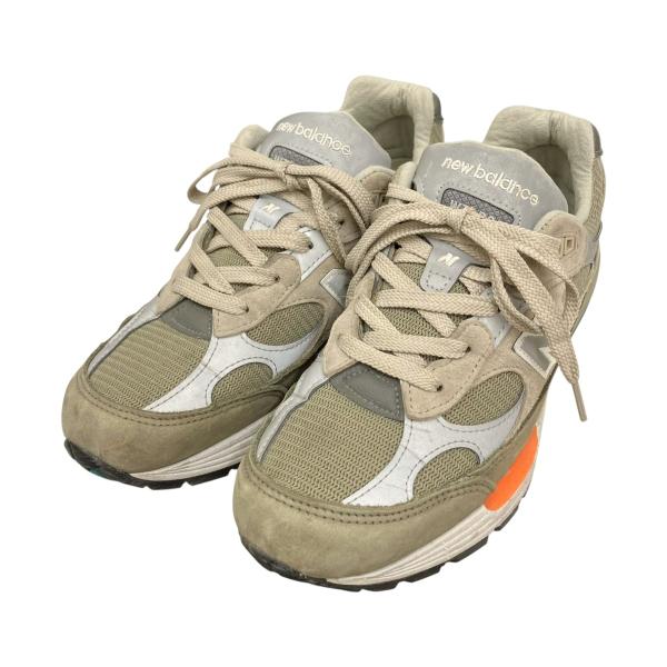 ニューバランス×ダブルタップス NEW BALANCE×WTAPS M992WT スニーカー カーキ...