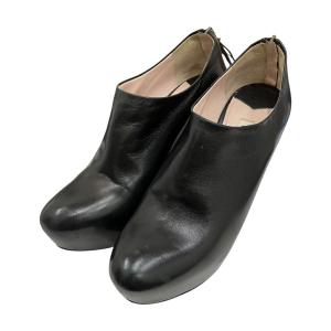 MIU MIU グリッター ヒールブーツ ブラック サイズ：37 1/2(約24.5cm) (梅田クロス茶屋町店)