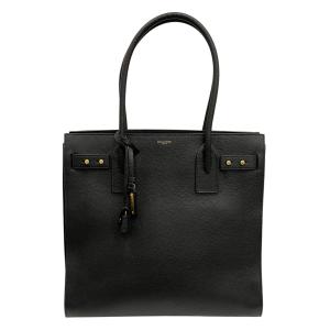 サンローランパリ Saint Laurent Paris サックドジュール スープル レザートートバッグ 647168 ブラック