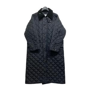 Barbour NEW BURGHLEY QUILT NYLON　キルティングコート ブラック サイズ：36 (京都店) 220108｜kindal