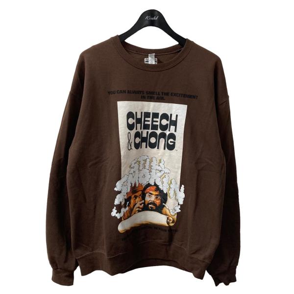 【値下げ】WACKO MARIA × STILL SMOKIN CREW NECK SWEAT SH...