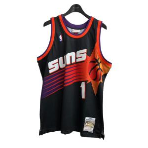 MITCHELL ＆ NESS NBA Swingman Jersey Phoenix Suns タンクトップ SMJYAC18019-PSU ブラック サイズ：XL (京都店)｜kindal
