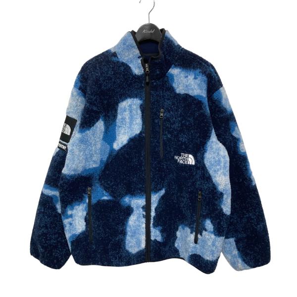 【値下げ】THE NORTH FACE×Supreme Bleached Denim Print F...