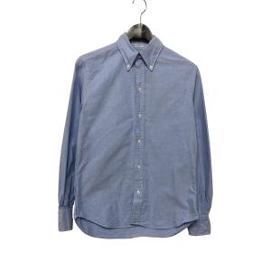 インディビジュアライズドシャツ INDIVIDUALIZED SHIRTS Front 6 Buttons B．D． Shirts  USA製 ブルー｜kindal