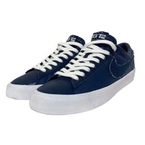 ナイキ NIKE ZOOM BLAZER LOW PRO GT PRM ネイビー×ホワイト サイズ：28cm｜kindal