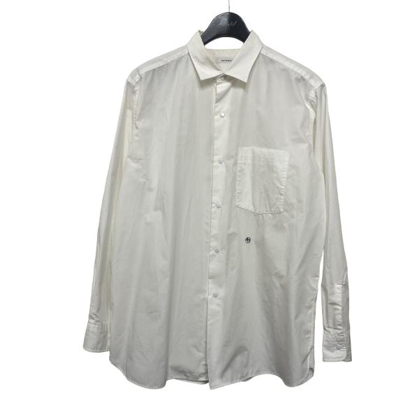 ナナミカ nanamica Regular Collar Wind Shirt ホワイト サイズ：S