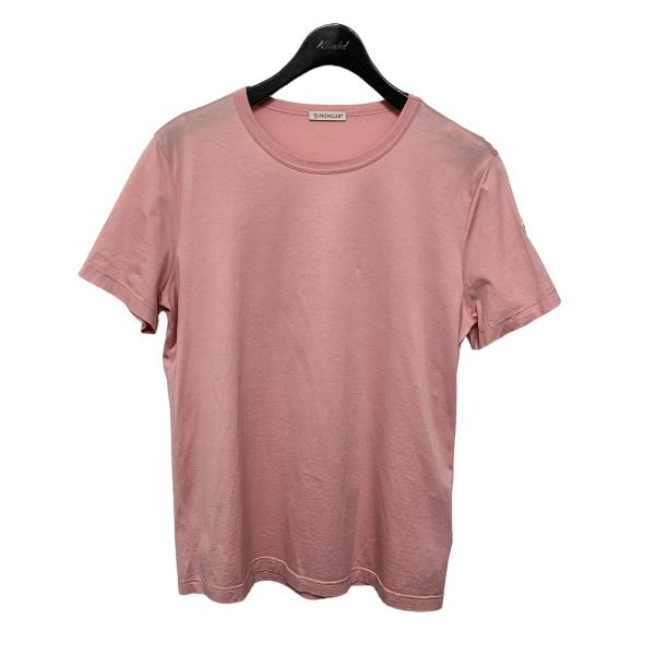 モンクレール MONCLER E10938083400　コットン半袖Tシャツ ピンク サイズ：S