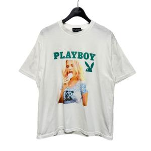 プレイボーイ×ヒステリックグラマー PLAY BOY×Hysteric Glamour ASHLEY ＆ PANDA 02231CT32 Tシャツ ホ｜kindal