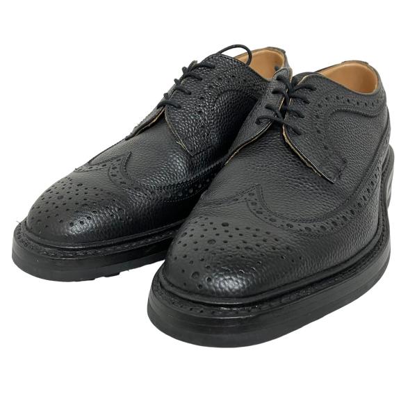 トリッカーズ Tricker’s レザーシューズ M5164 ブラック サイズ：7