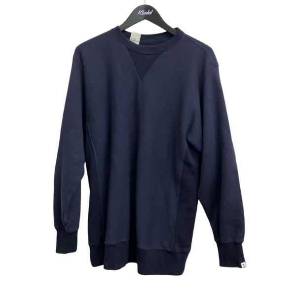 【値下げ】N．HOOLYWOOD×LOOPWHEELER 24AW 前Ｖスウェット ネイビー サイズ...