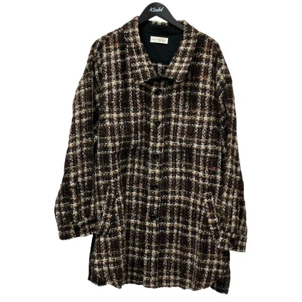 フェイスコネクション FAITH CONNEXION チェックシャツ X1801T00036 ブラウ...