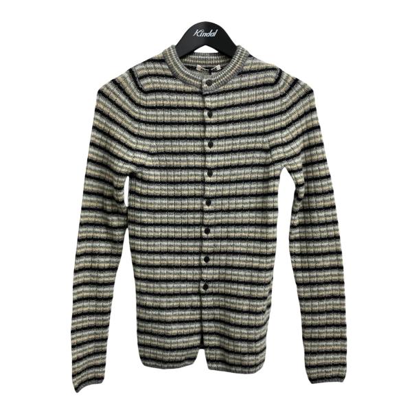 オーラリー AURALEE SHETLAND WOOL CD カーディガン A25AC02SB グレ...