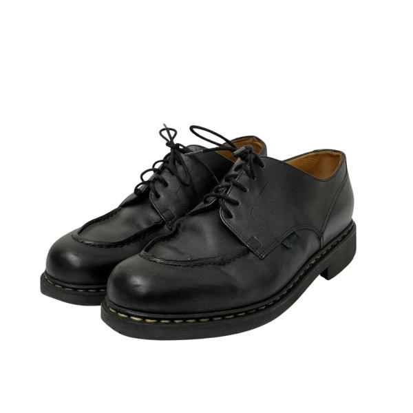 【値下げ】PARABOOT レザーシューズ ブラック サイズ：7 1/2 (京都店)