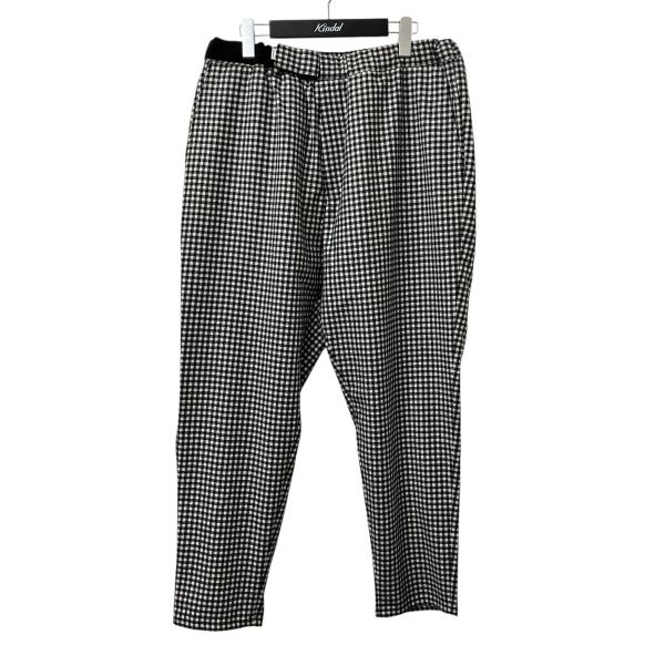 グラフペーパー Graphpaper Marzotto Gingham Cook Pants イージ...