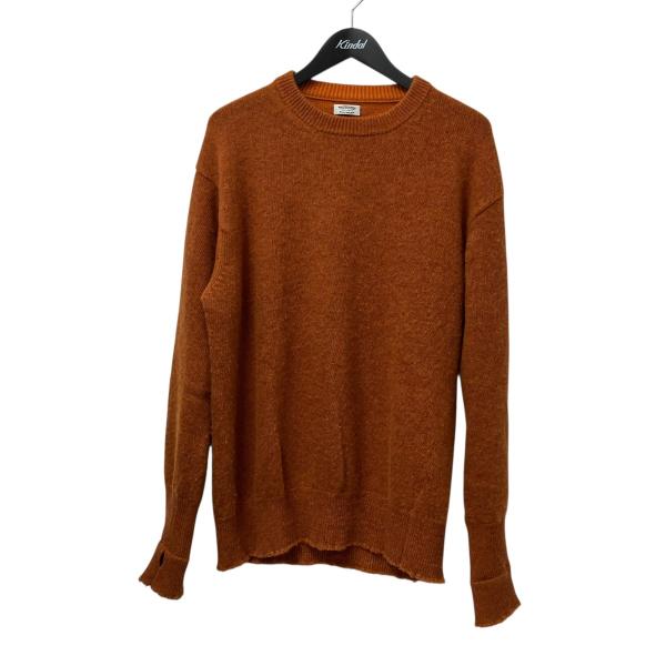 マーティーアンドサンズ MAATEE＆SONS 23AW ひょっとこP O SWEATER 厚手ニッ...