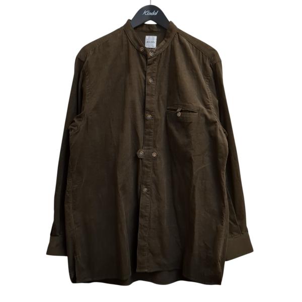 ビソウン BISOWN CORDUROY TYROLEAN SHIRTS コーデュロイシャツ 25W...