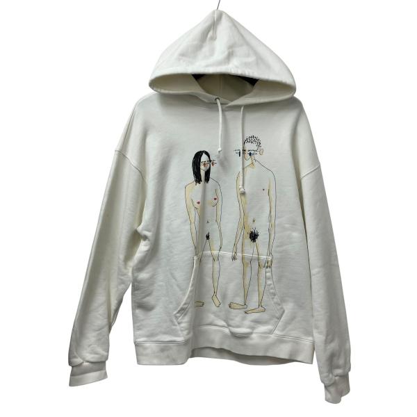 ティーエスティーエス TSTS nnuudd パーカー ホワイト サイズ：XL