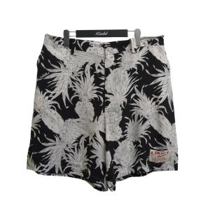 ヴァレンチノ×サンサーフ VALENTINO×Sun Surf ハーフパンツ 3V3RDA969KJ ブラック×ホワイト サイズ：54