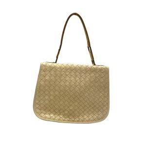 BOTTEGA VENETA イントレチャート ハンドバッグ ホワイト (南船場店)