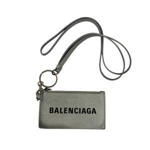 BALENCIAGA フラグメントケース カードケース シルバー (京都店)