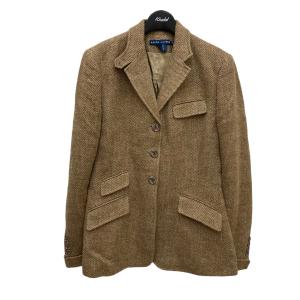 RALPH LAUREN ツイードジャケット ライトブラウン サイズ：6 (堅田店) 220906