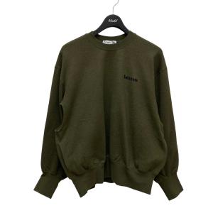値下げ】Name． 2022AW 「ASYMMETRIC SWEAT」 切替アシンメトリー