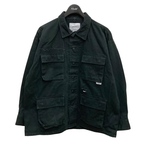 【値下げ】WTAPS JUNGLE 01 ジャケット 212WVDT-SHM02 ブラック サイズ：...