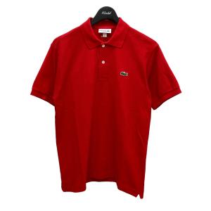 ラコステ LACOSTE 半袖ポロシャツ レッド サイズ：3｜kindal