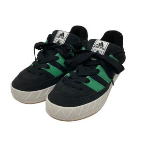 アディダス adidas adidas ADIMATIC atmos x XLARGE HQ3936 スニーカー ブラック×グリーン サイズ：26．5｜kindal