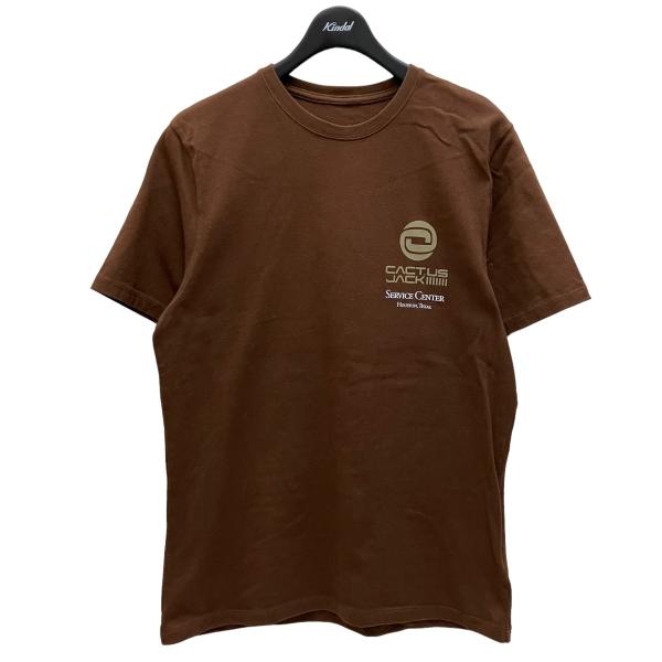 ナイキ NIKE ×Travis Scott Tシャツ DM1286-259 ブラウン サイズ：L