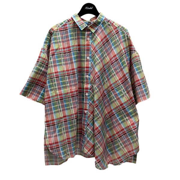 フラボア FRAPBOIS 半袖チェックシャツ B1512RFB028 マルチカラー サイズ：1