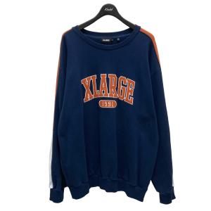 エクストララージ X-LARGE ロゴスウェット 101229012001 ネイビー サイズ：XL｜kindal