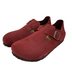 ビルケンシュトック BIRKENSTOCK LONDON BS シューズ レッド サイズ：40(26．0)